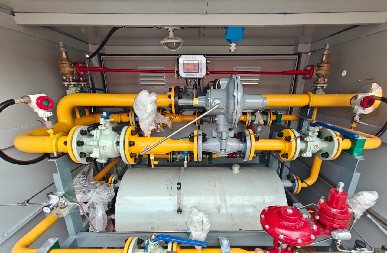 CNG PRM with water bath heater